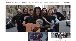 Desktop Screenshot of musicmonkeyjungle.com